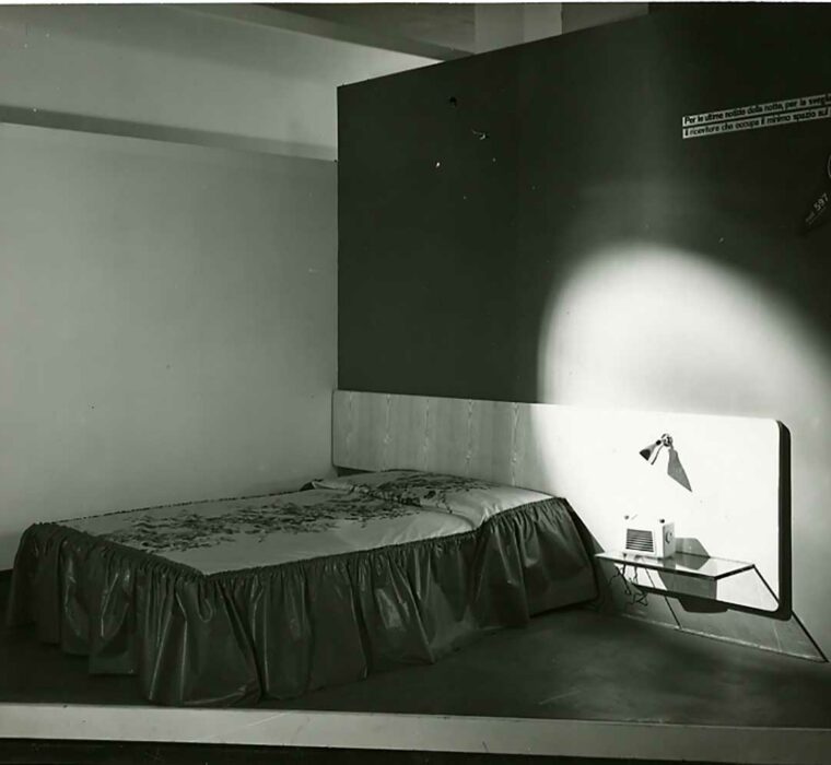 Allestimento Stand Phonola alla Mostra Radio (1950) Achille e Pier Giacomo Castiglioni