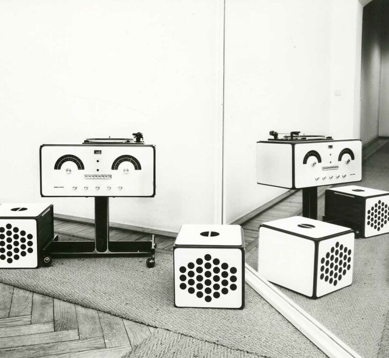 Radiofonografo RR126 Brionvega (1965) Achille e Pier Giacomo Castiglioni (ph Biganzoli)
