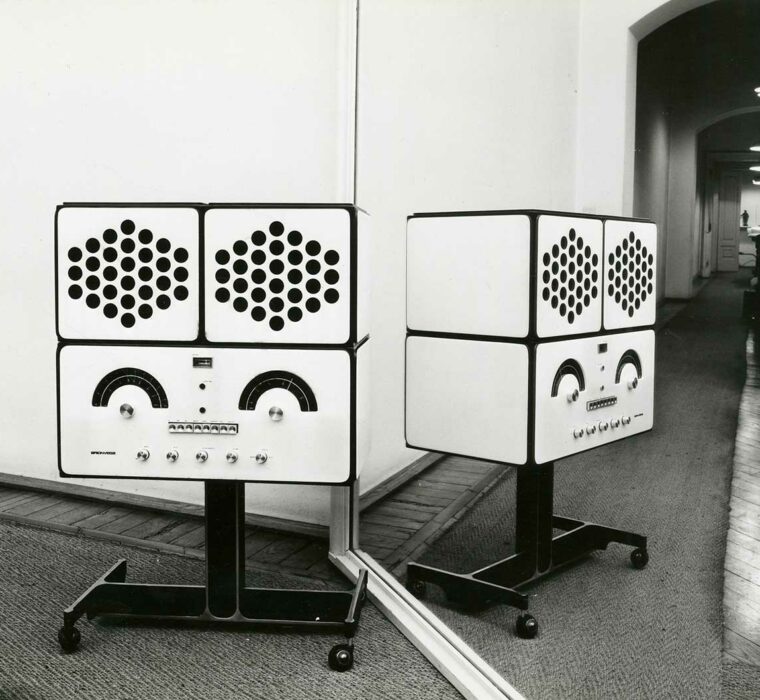 Radiofonografo RR126 Brionvega (1965) Achille e Pier Giacomo Castiglioni (ph Biganzoli)
