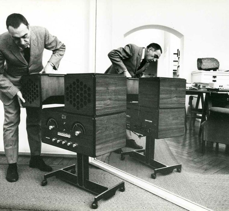 Radiofonografo RR126 Brionvega (1965) Achille e Pier Giacomo Castiglioni (ph Biganzoli)